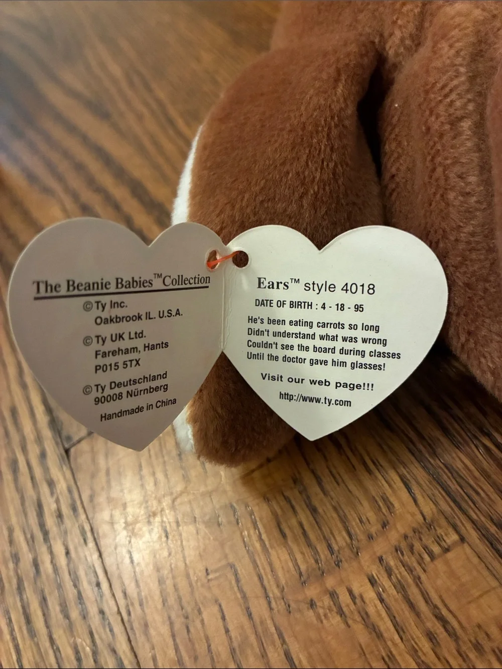 Ty plush brown